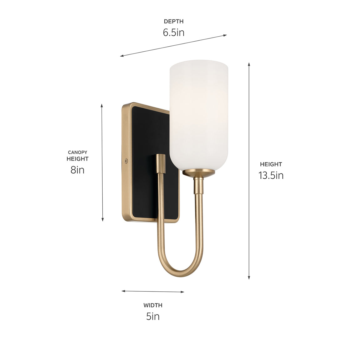 Solia Wall Sconce 1Lt
