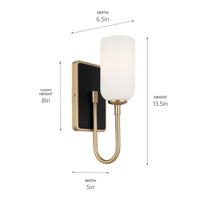 Solia Wall Sconce 1Lt