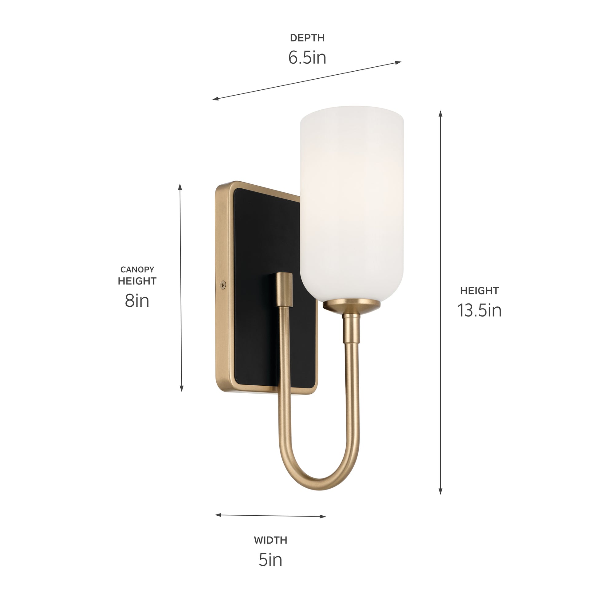 Solia Wall Sconce 1Lt