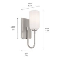 Solia Wall Sconce 1Lt
