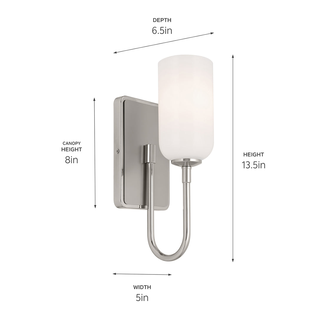 Solia Wall Sconce 1Lt