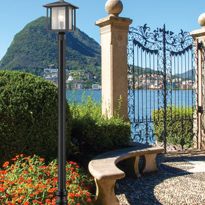 Aspen 1 Light Outdoor Post Mounted Fixture