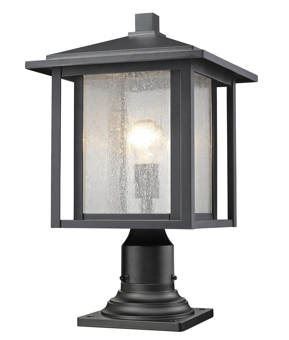 Aspen 1 Light Outdoor Pier Mounted Fixture