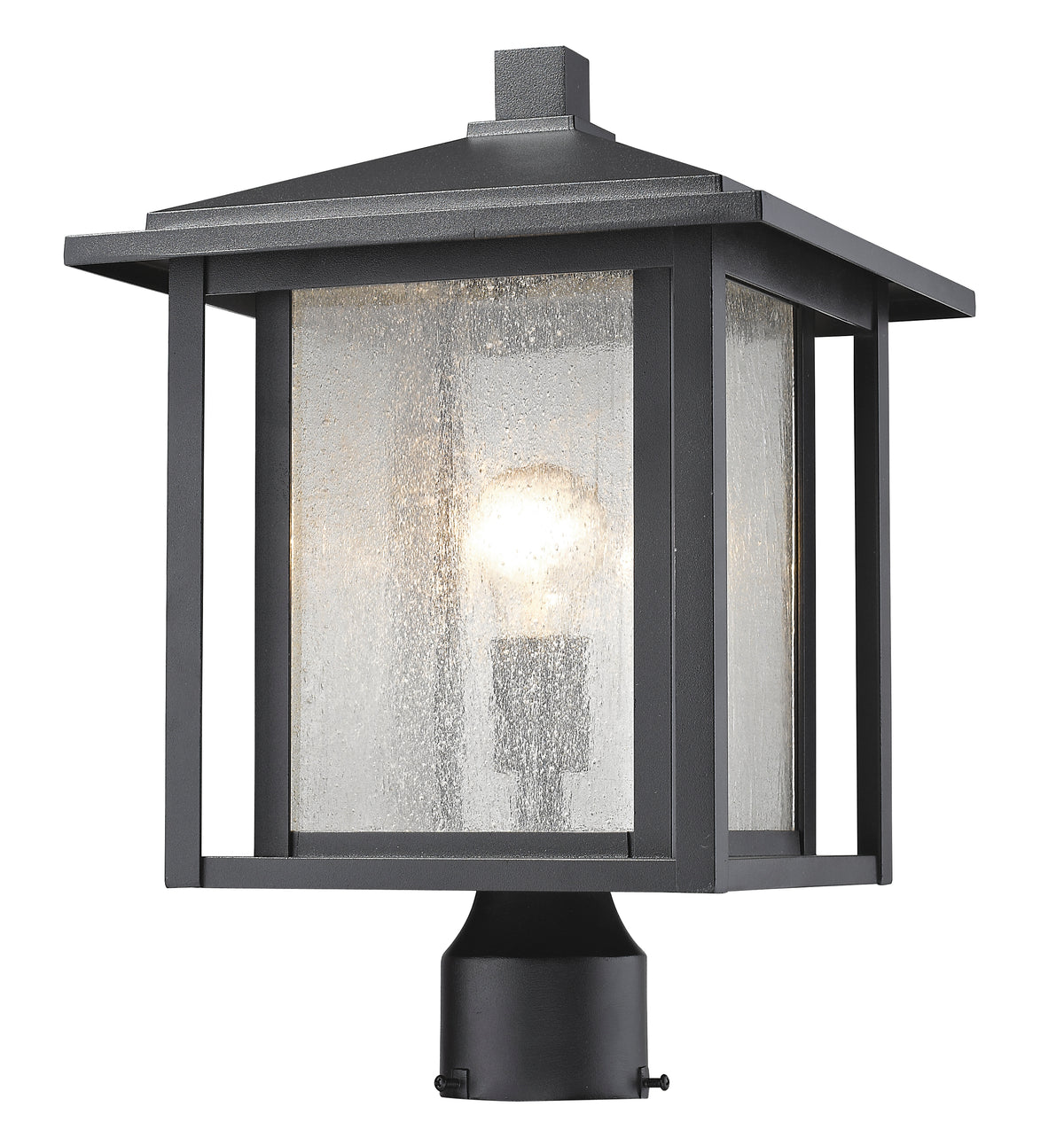 Aspen 1 Light Outdoor Post Mount Fixture