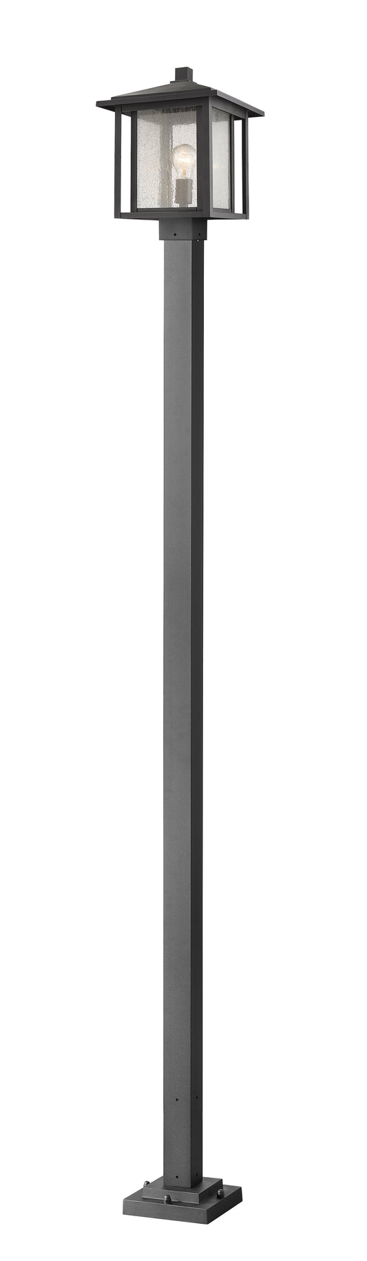 Aspen 1 Light Outdoor Post Mounted Fixture