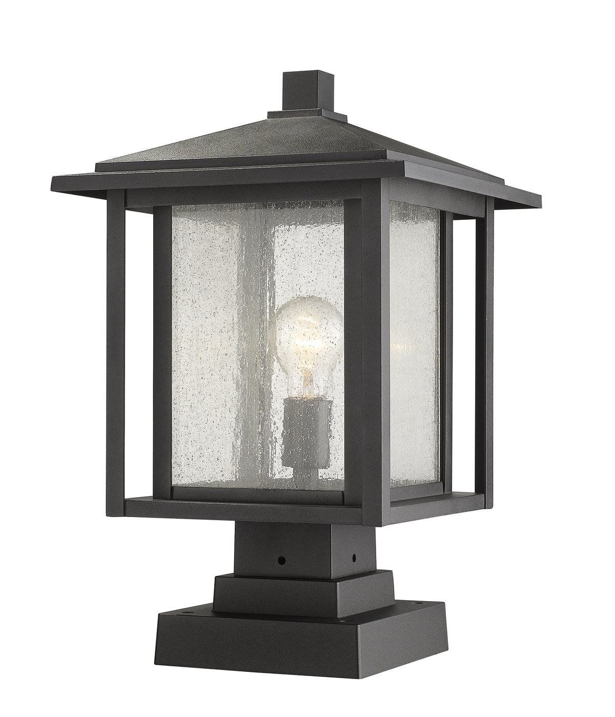 Aspen 1 Light Outdoor Pier Mounted Fixture