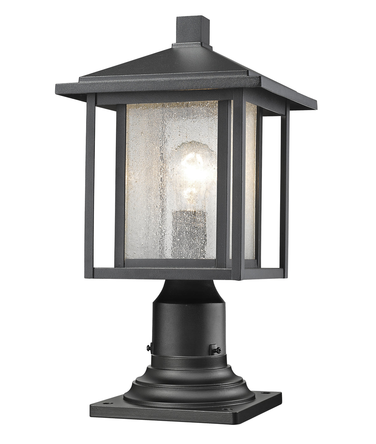 Aspen 1 Light Outdoor Pier Mounted Fixture