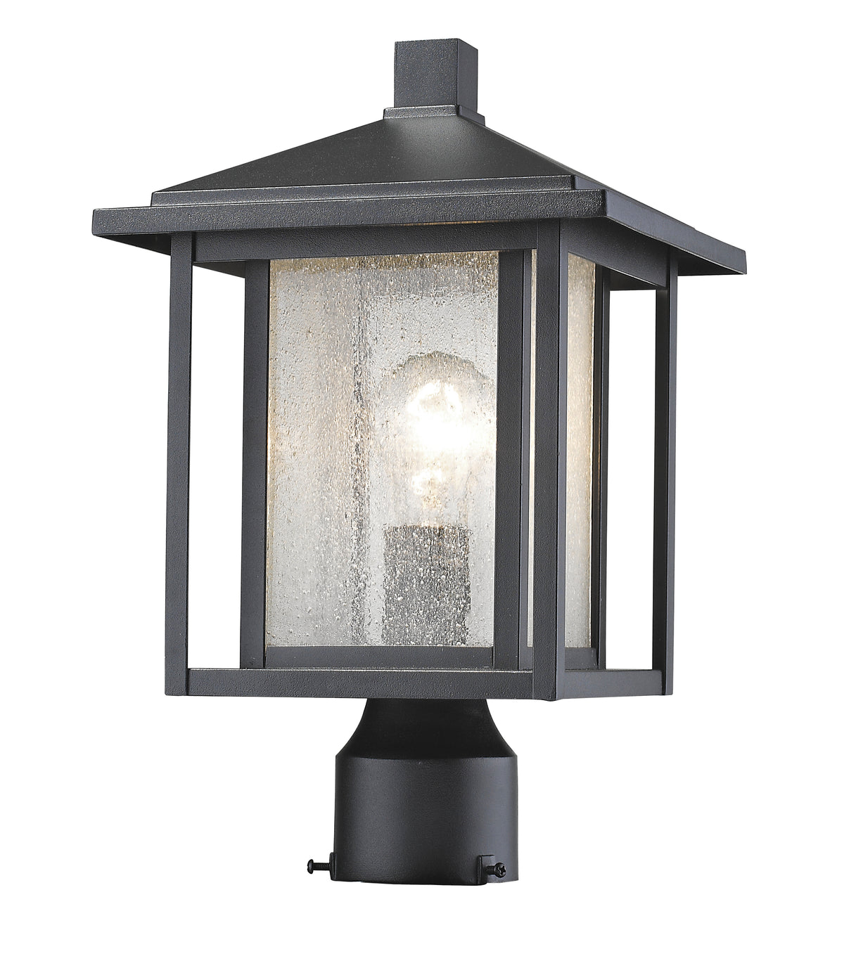 Aspen 1 Light Outdoor Post Mount Fixture