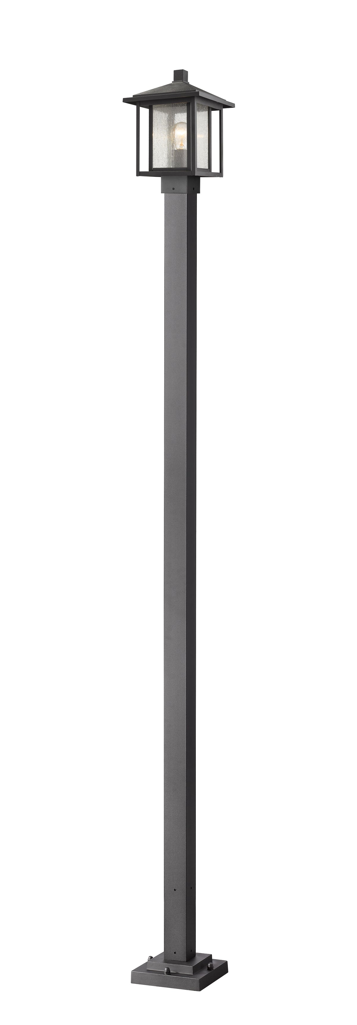 Aspen 1 Light Outdoor Post Mounted Fixture