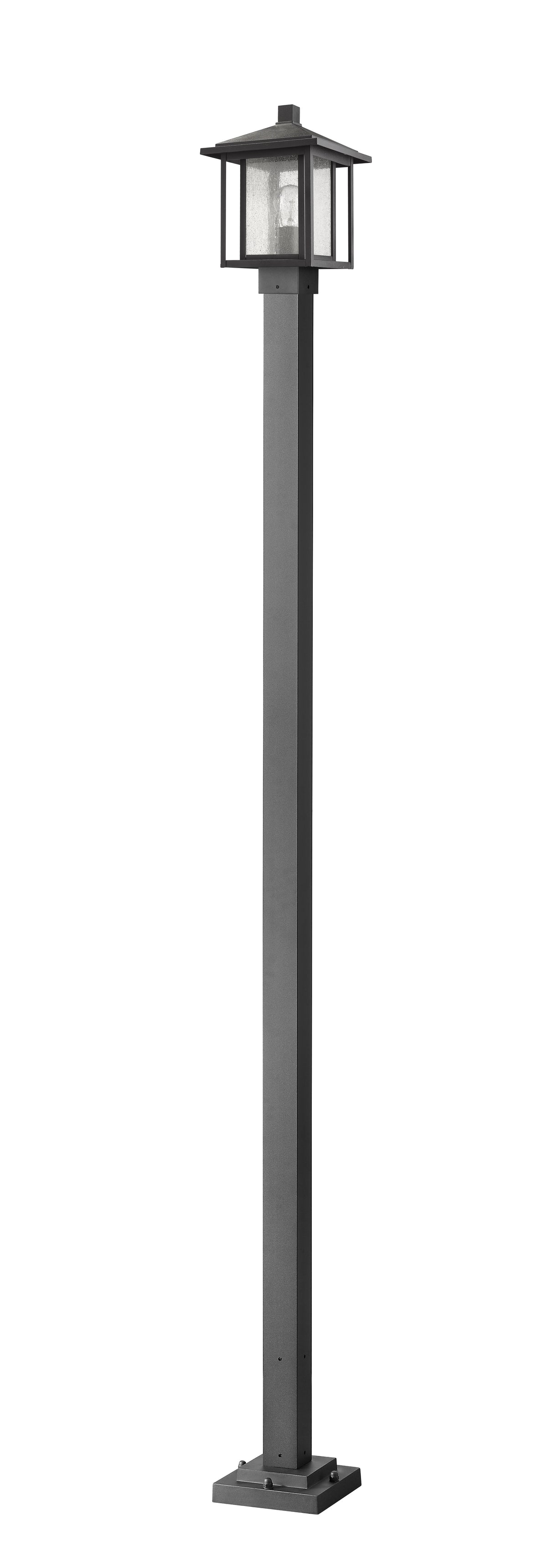 Aspen 1 Light Outdoor Post Mounted Fixture