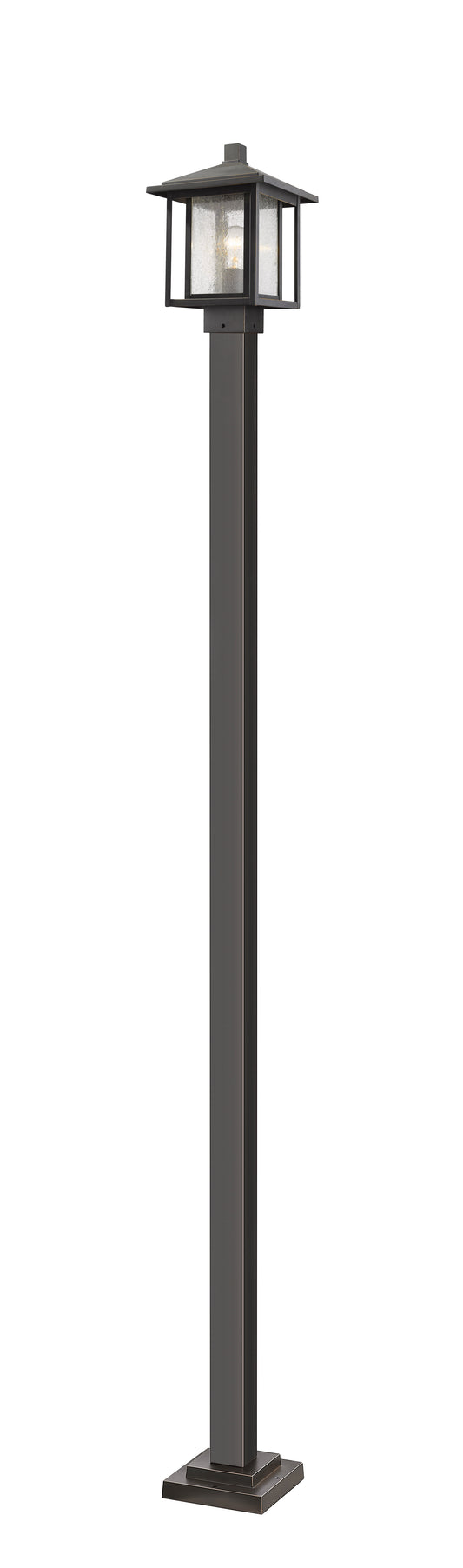Aspen 1 Light Outdoor Post Mounted Fixture
