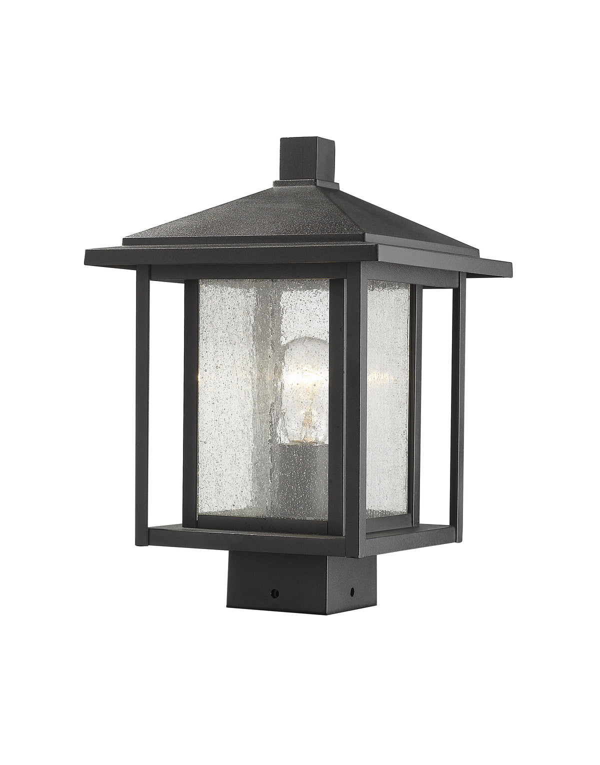 Aspen 1 Light Outdoor Post Mount Fixture