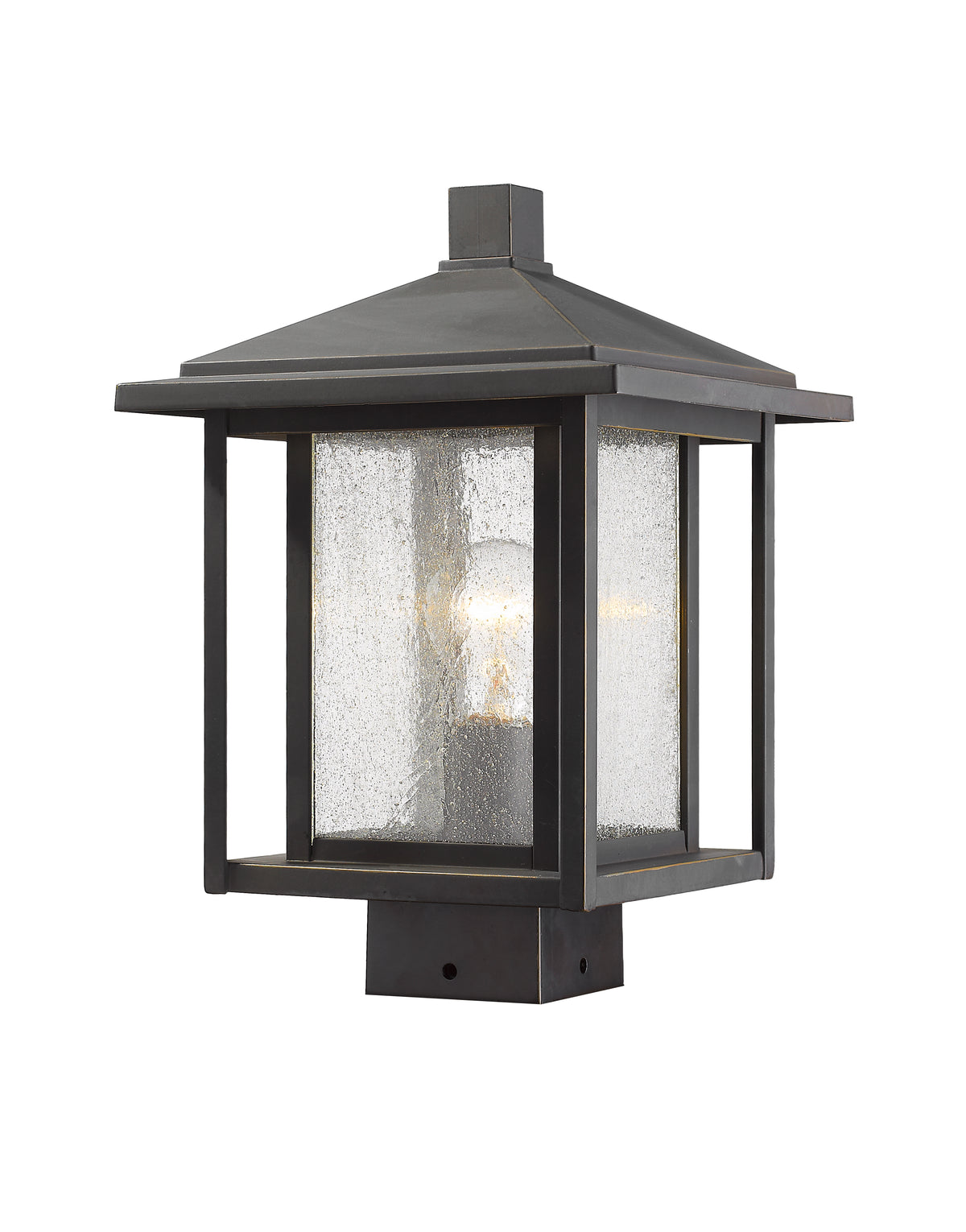 Aspen 1 Light Outdoor Post Mount Fixture