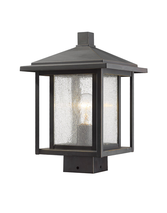 Aspen 1 Light Outdoor Post Mount Fixture