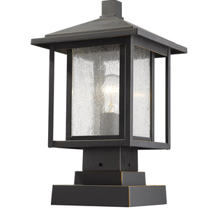 Aspen 1 Light Outdoor Pier Mounted Fixture