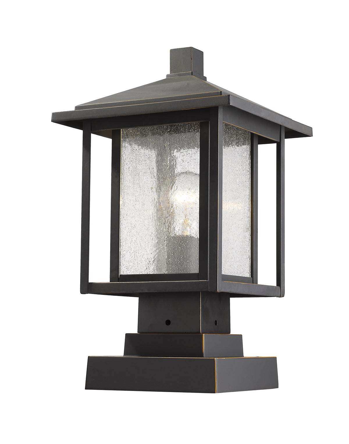 Aspen 1 Light Outdoor Pier Mounted Fixture