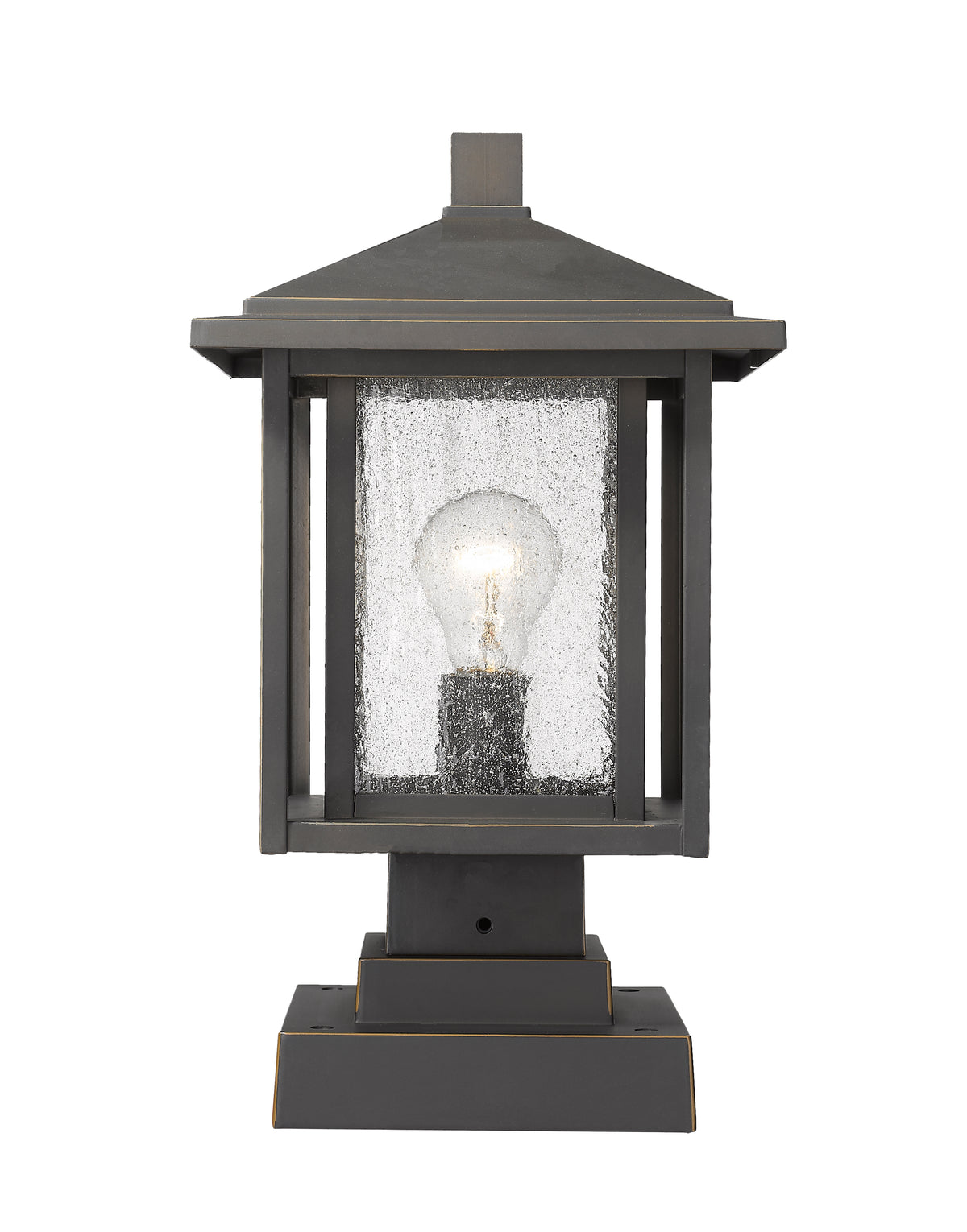 Aspen 1 Light Outdoor Pier Mounted Fixture
