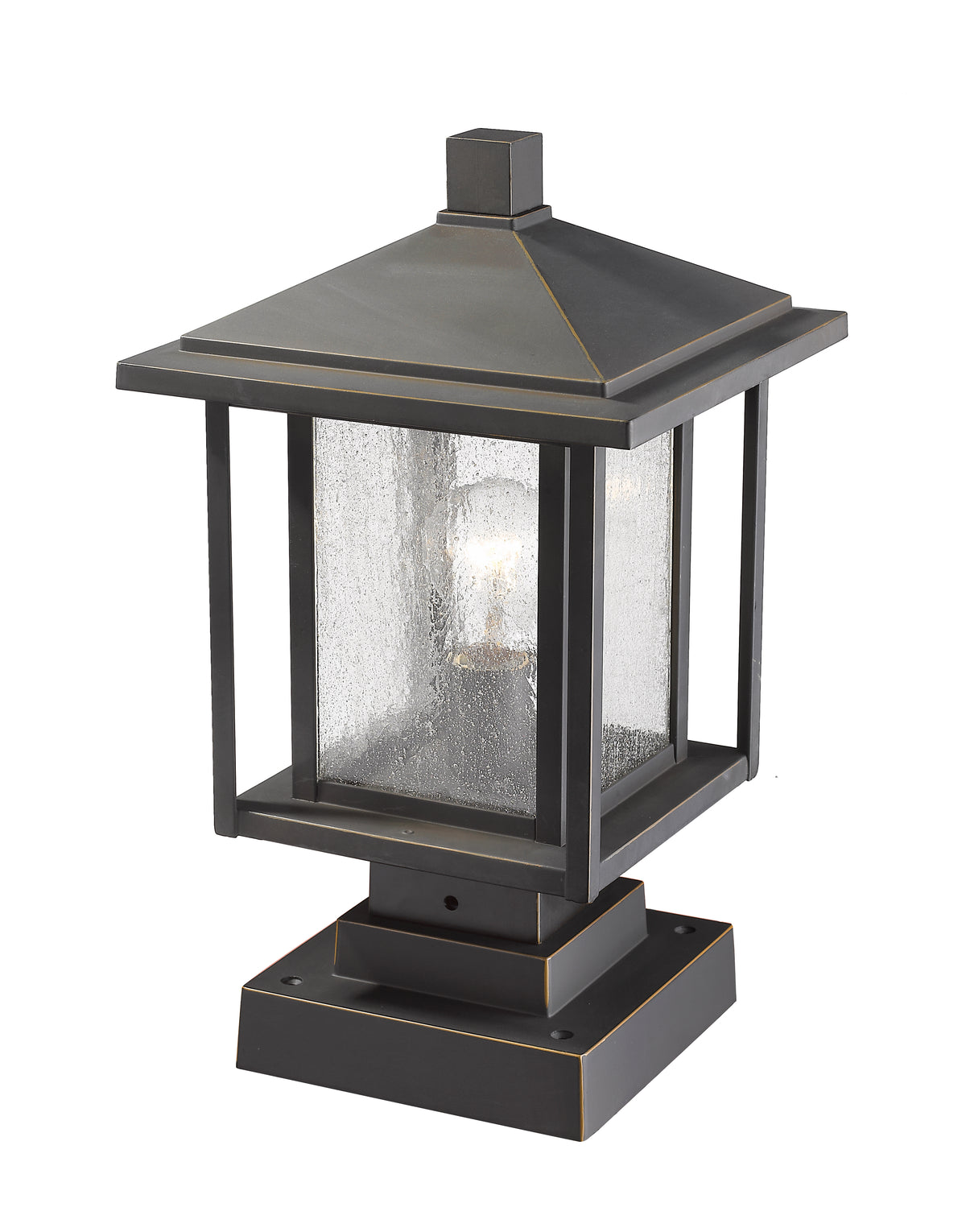 Aspen 1 Light Outdoor Pier Mounted Fixture