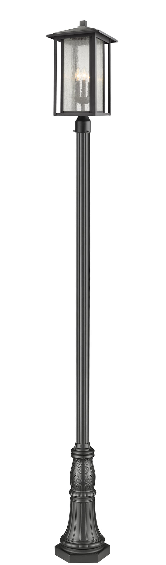 Aspen 3 Light Outdoor Post Mounted Fixture