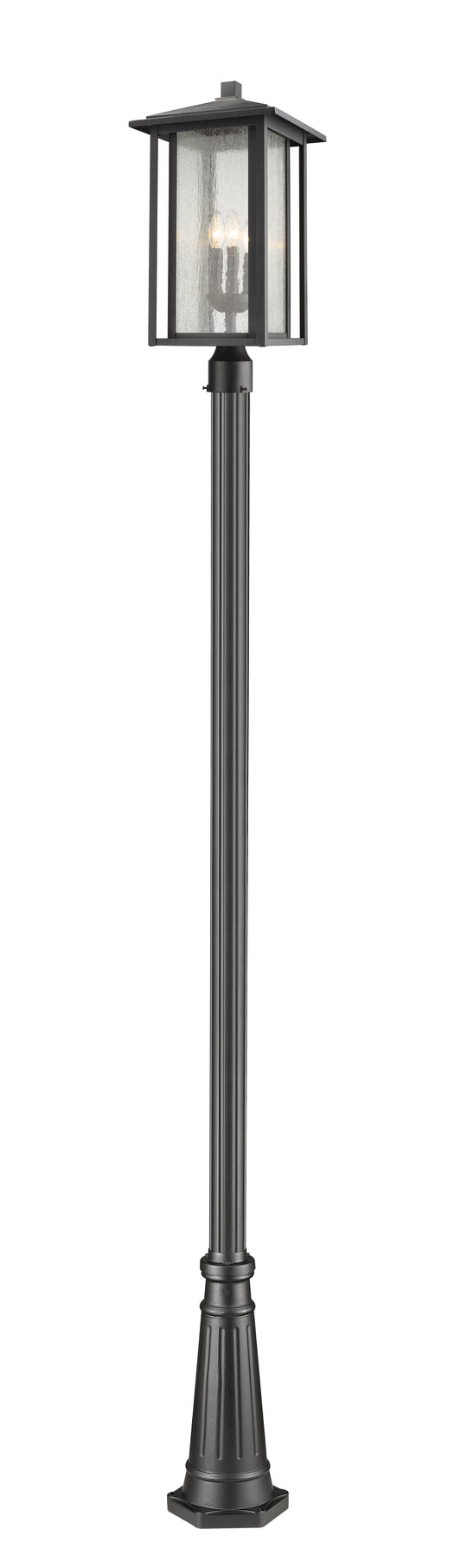 Aspen 3 Light Outdoor Post Mounted Fixture