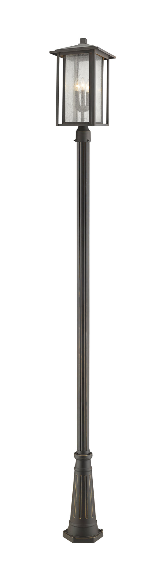 Aspen 3 Light Outdoor Post Mounted Fixture