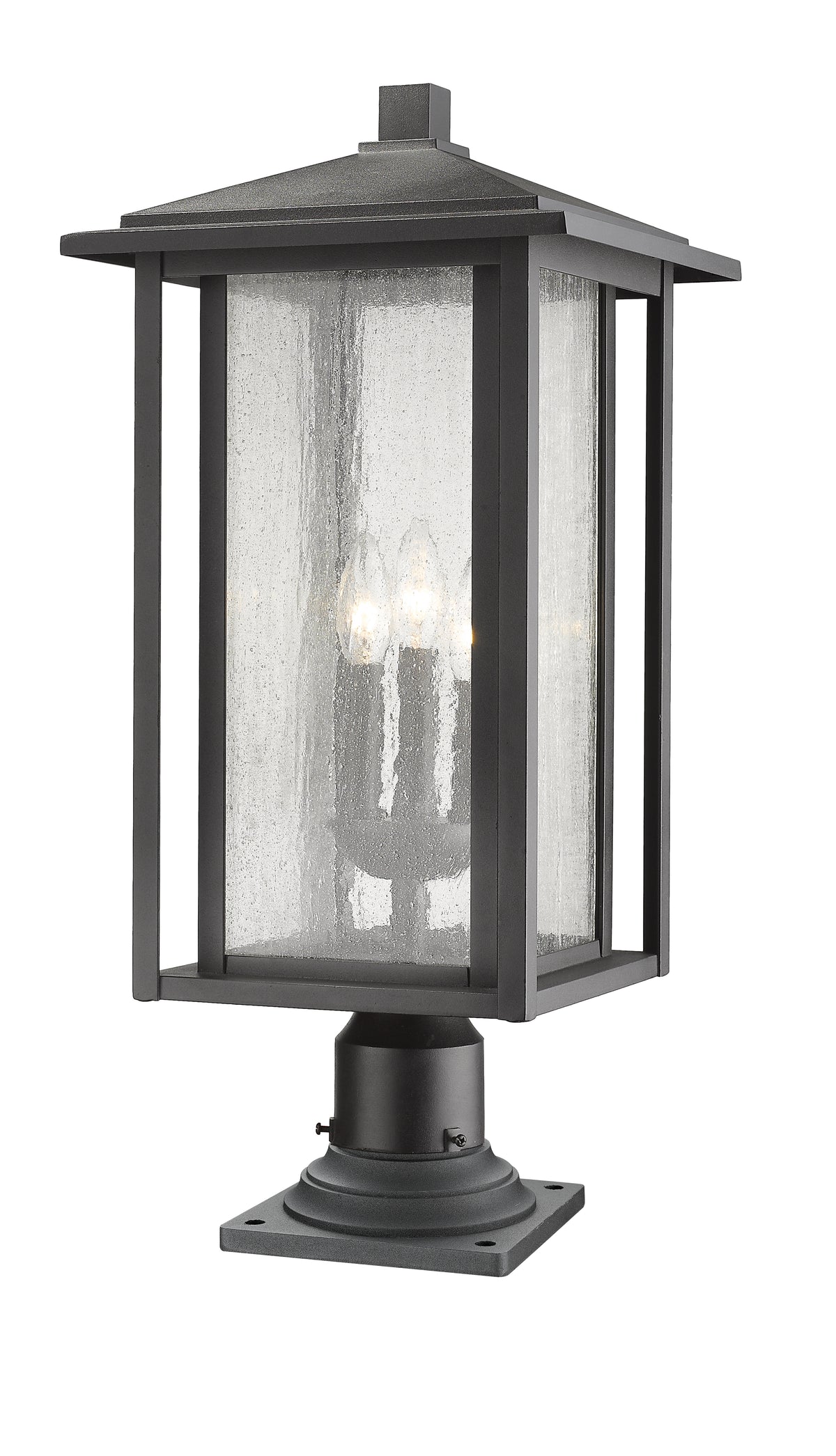 Aspen 3 Light Outdoor Pier Mounted Fixture