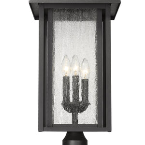 Aspen 3 Light Outdoor Pier Mounted Fixture