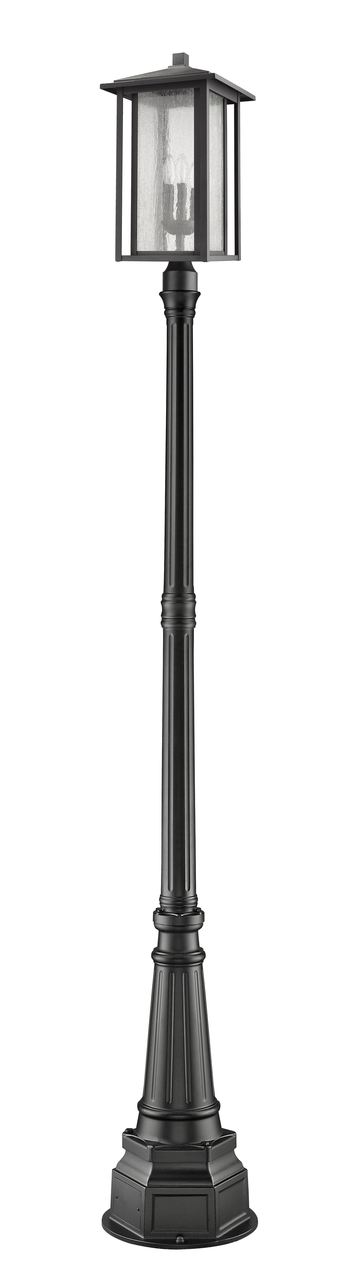 Aspen 3 Light Outdoor Post Mounted Fixture