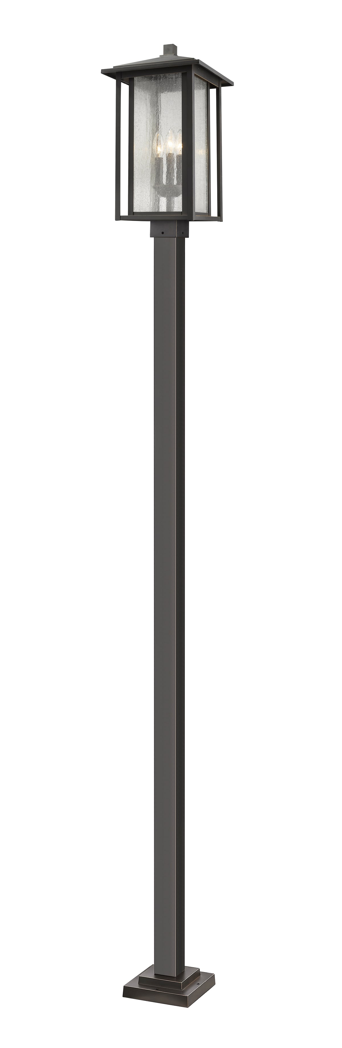 Aspen 3 Light Outdoor Post Mounted Fixture
