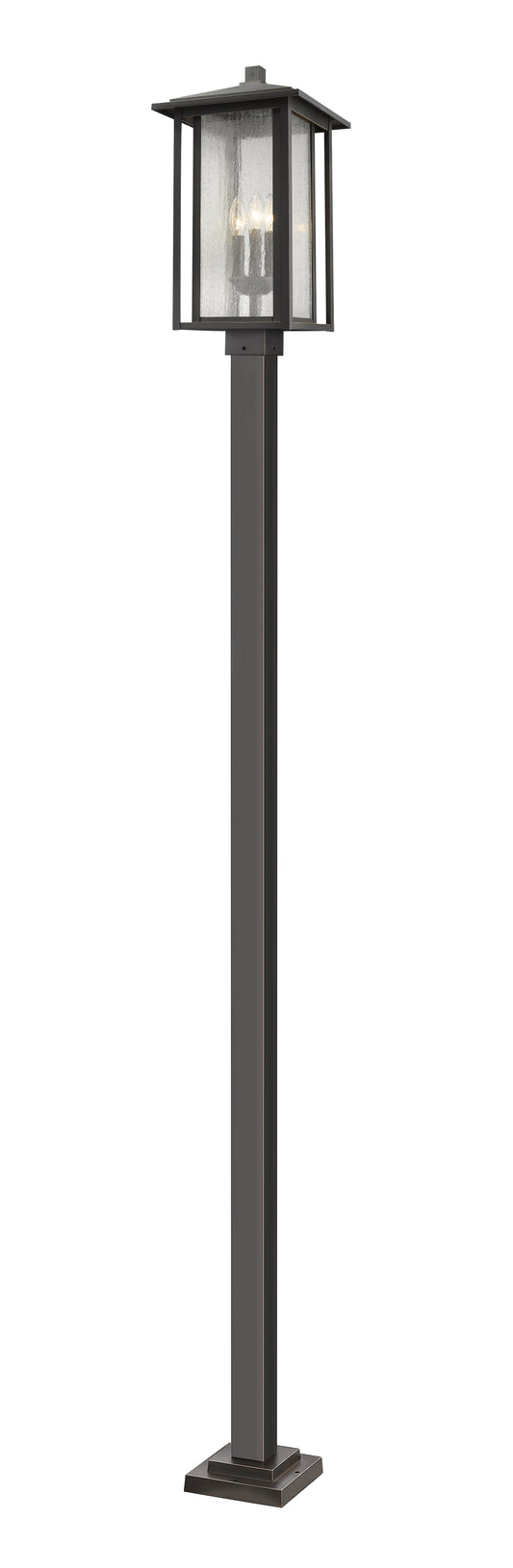 Aspen 3 Light Outdoor Post Mounted Fixture