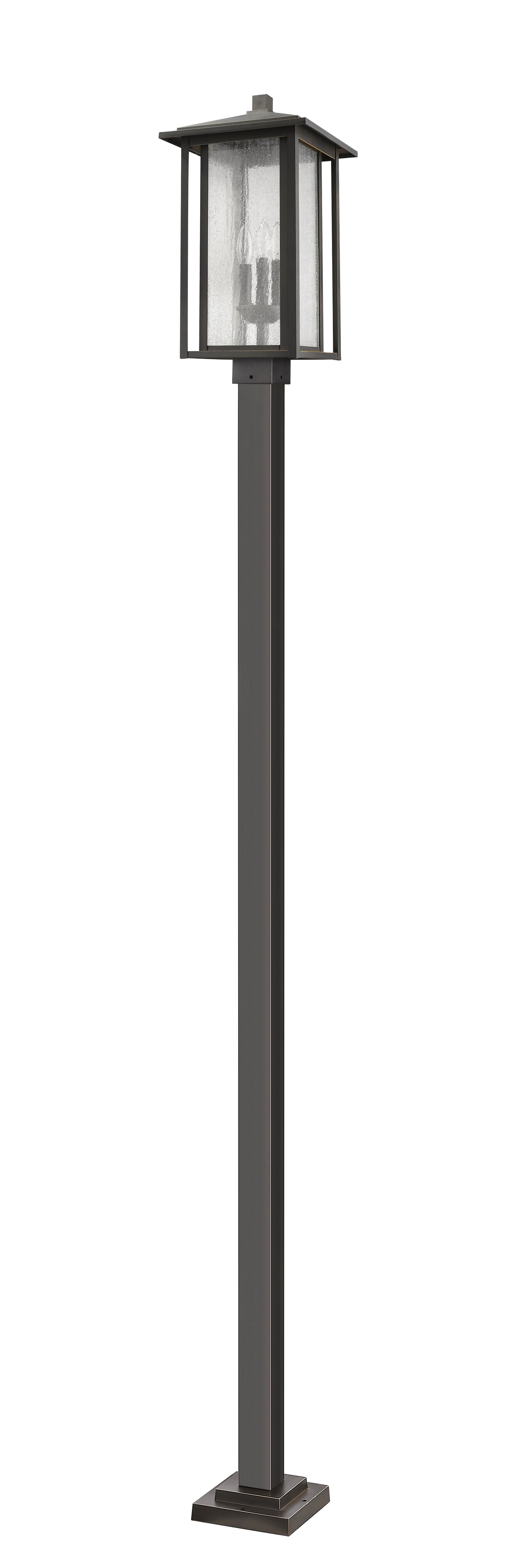 Aspen 3 Light Outdoor Post Mounted Fixture