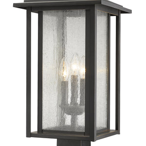 Aspen 3 Light Outdoor Post Mount Fixture