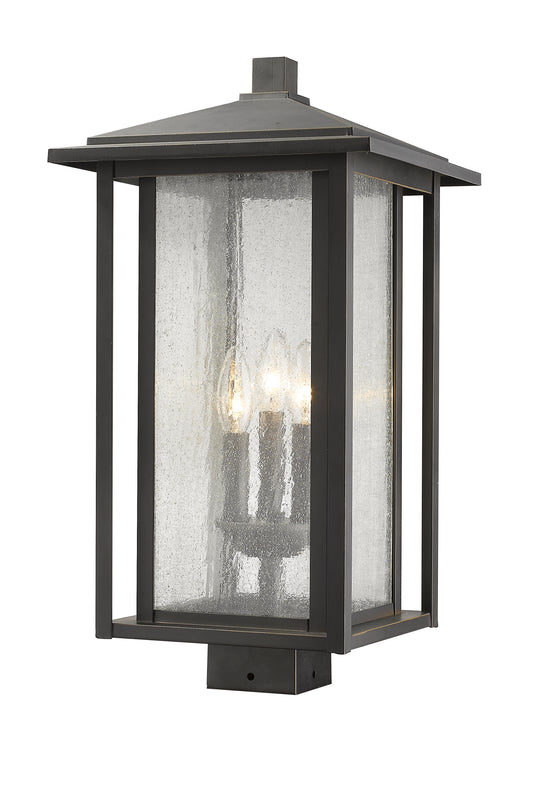 Aspen 3 Light Outdoor Post Mount Fixture