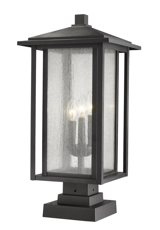 Aspen 3 Light Outdoor Pier Mounted Fixture