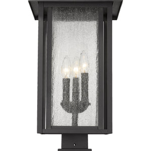 Aspen 3 Light Outdoor Pier Mounted Fixture