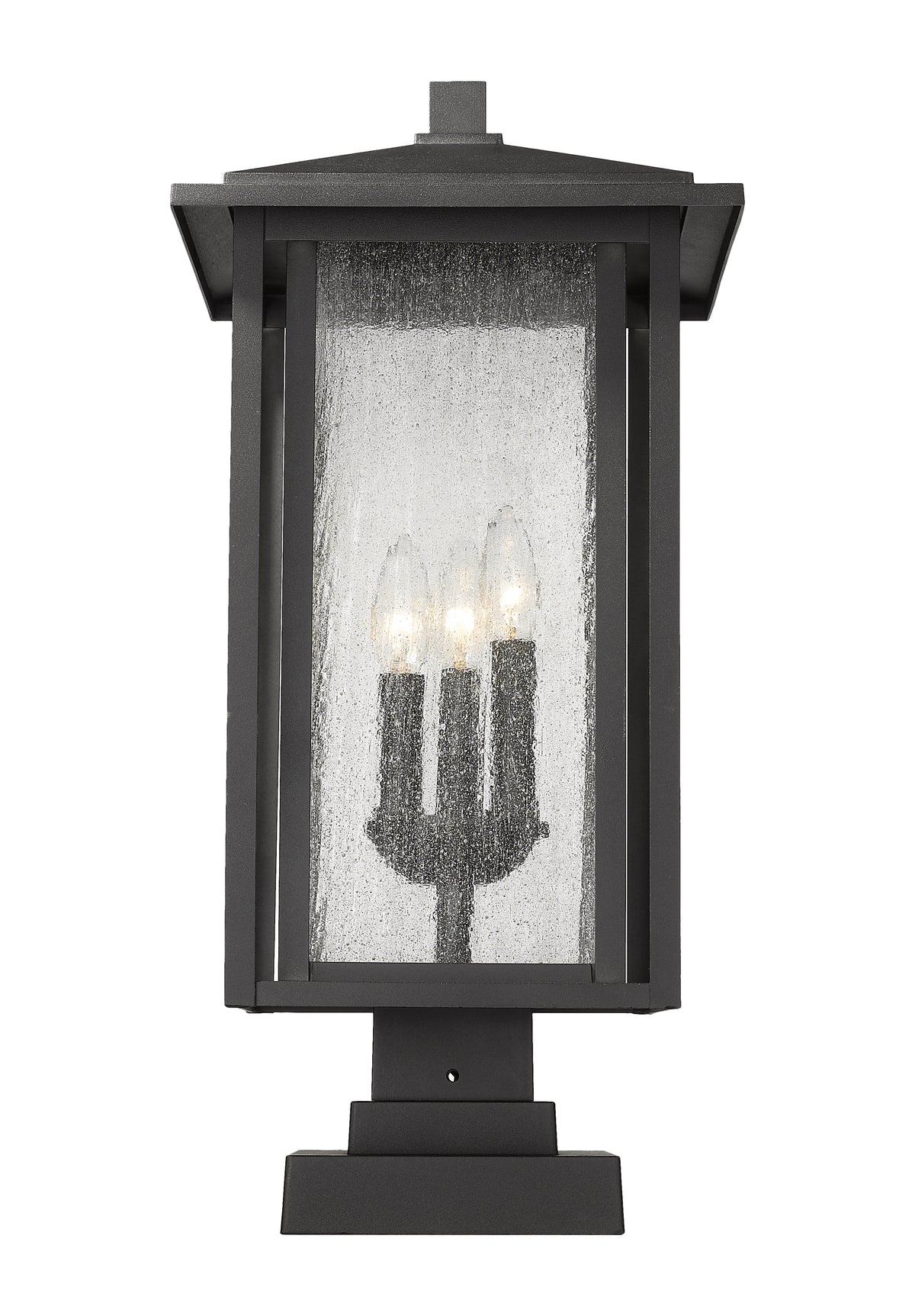 Aspen 3 Light Outdoor Pier Mounted Fixture