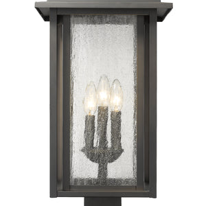 Aspen 3 Light Outdoor Pier Mounted Fixture