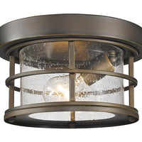 Exterior Additions 10-in Outdoor Flush mount