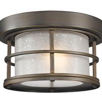 Exterior Additions 10-in Outdoor Flush mount