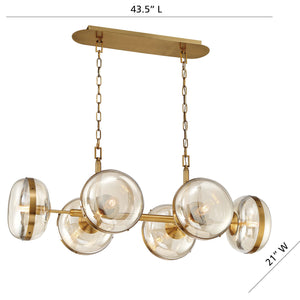 Nottingham 6-Light 44" Chandelier