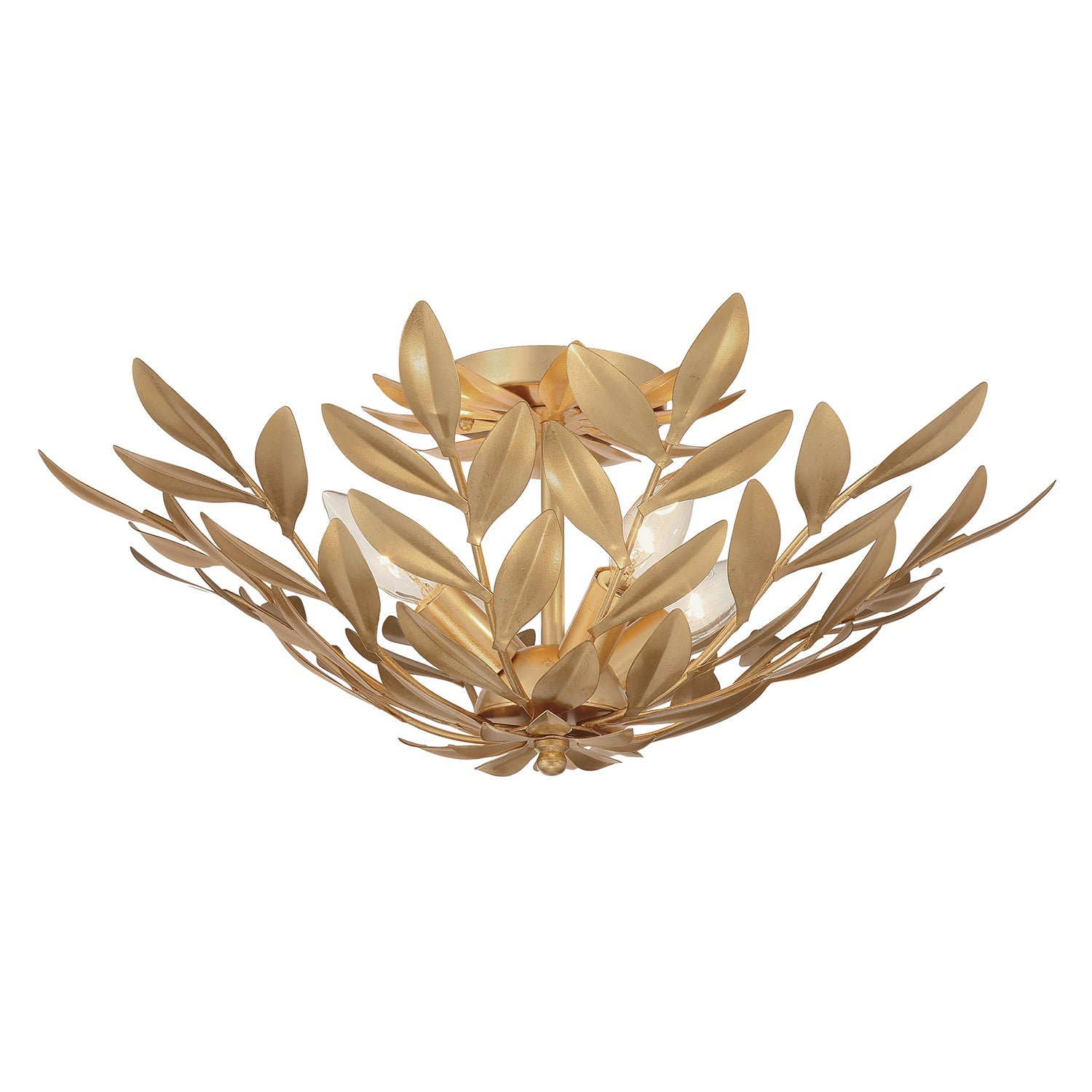 Broche 20.75'' Semi Flush Mount