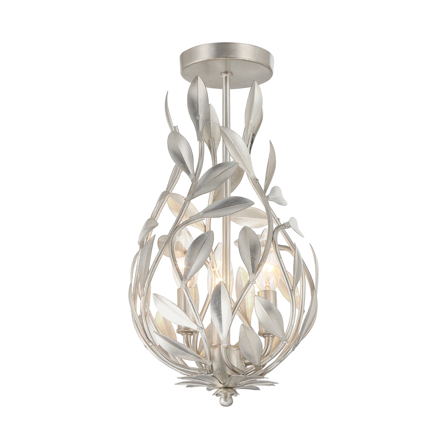 Broche 9'' Semi Flush Mount