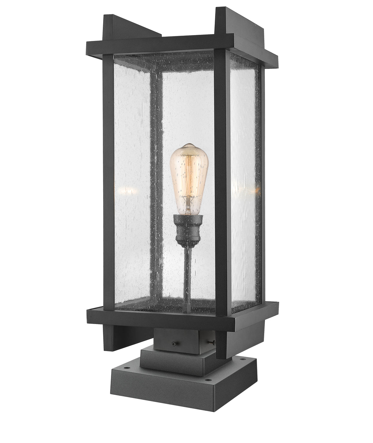 Fallow 1 Light Outdoor Pier Mounted Fixture