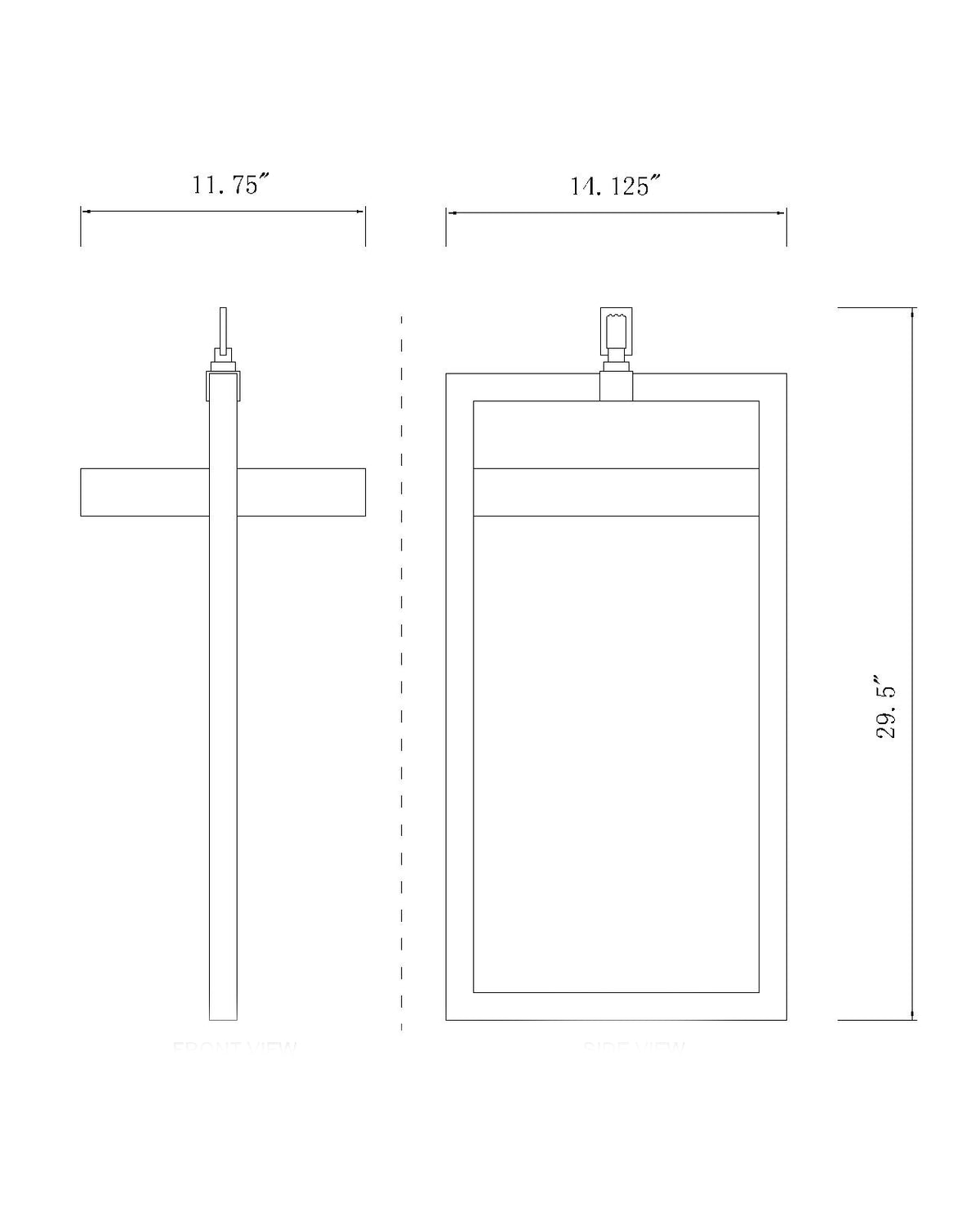 Luttrel 29.5-in Outdoor Hanging