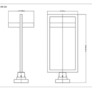 Luttrel 1 Light Outdoor Pier Mounted Fixture