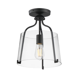 Bellmore 1-Light Pendant/Semi Flush