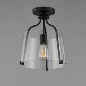 Bellmore 1-Light Pendant/Semi Flush