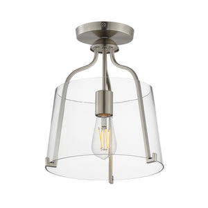 Bellmore 1-Light Pendant/Semi Flush