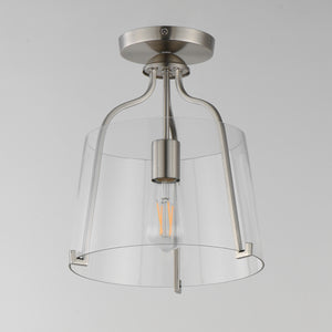 Bellmore 1-Light Pendant/Semi Flush