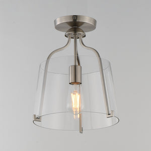 Bellmore 1-Light Pendant/Semi Flush